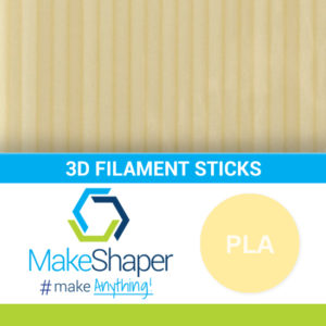 natural pla filament sticks, pla filament sticks, natural filament sticks