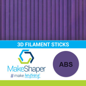purple abs filament sticks, abs filament sticks, purple filament sticks