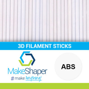white abs filament sticks, abs filament sticks, white filament sticks