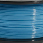 Translucent Blue PLA 1KG close-up